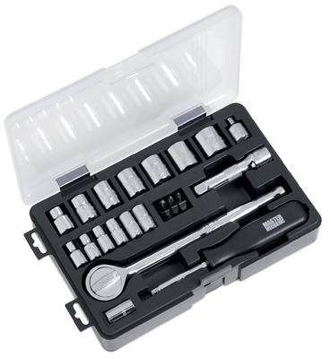 MM 24PC SAE 6PT Sockets