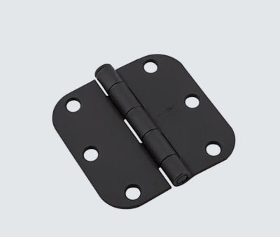 5/8" BLK RND Hinge