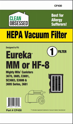Eureka HF8 Filter
