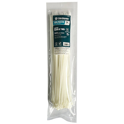 Ironcube Works NL-5X350-100W TG100PK 14"WHT CableTie