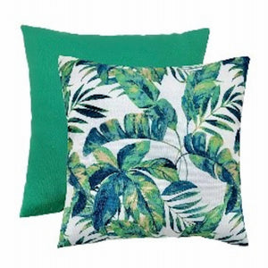 GRN Leaves Toss Pillow