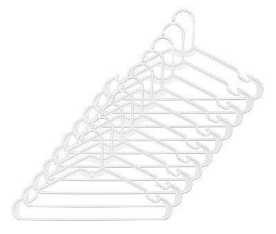 10PK Plastic Hangers