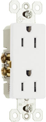 10PK15A WHT Deco Outlet