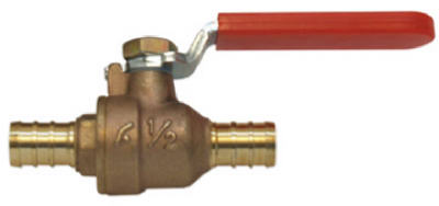 Sharkbite/Cash Acme 22461LFA 1/2x1/2Barb Ball Valve