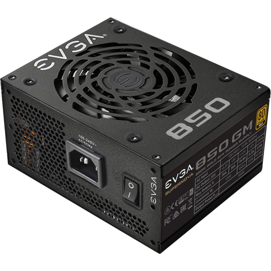 EVGA 123-GM-0850-X1 SuperNOVA 850 GM 80 plus Gold