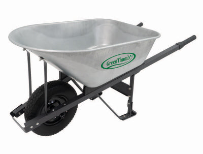 6CUFT GALV Wheelbarrow