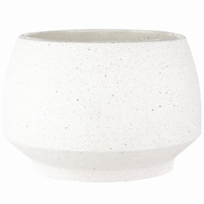 Syndicate Home & Garden 7946-06-22 6" WHT Tapered Pot