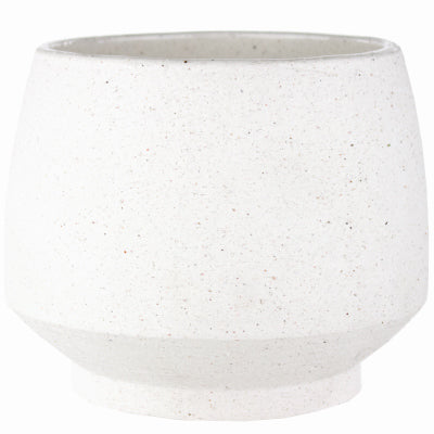 Syndicate Home & Garden 7947-06-22 6.5" WHT Tapered Pot