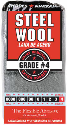 Homax Products/Ppg 10121116 12PK #4 STL Wool Pad