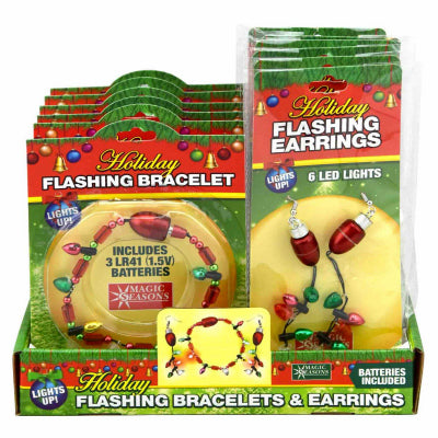 Shawshank Ledz 900247-12 HolidayBracelet/Earring