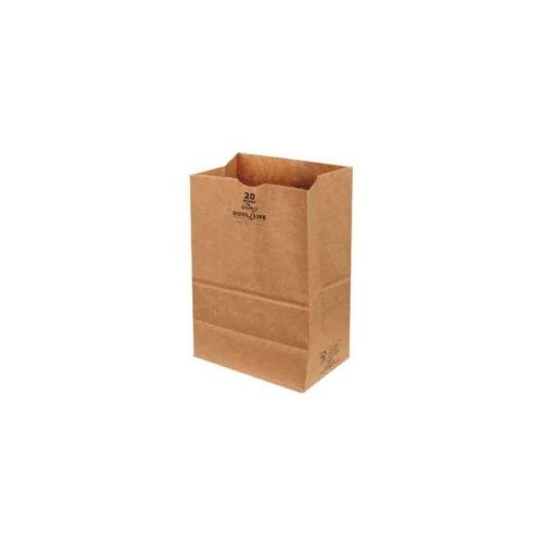 Duro 18403 3# Dubl Life 30# Basis SOS Bag Kraft 4.75" X 2.94" X 8.56" 500/CS