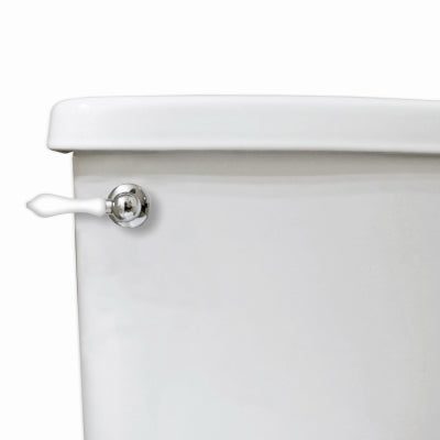 CHR/WHT Toilet Handle