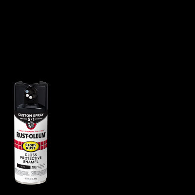 12OZ GLSBLK Spray Paint