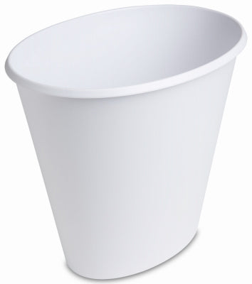 STERILITE 10198012 2.5Gal WHT Wastebasket