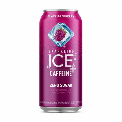 Midwest Distribution 695532 16OZ BLK Sparkling Ice