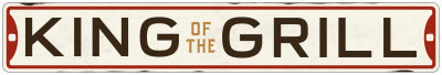 20x3 King of Grill Sign