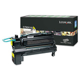 Lexmark C792X1YG C792x1yg Return Program Extra High-Yield Toner, 20,000 Page-Yield, Yellow 2