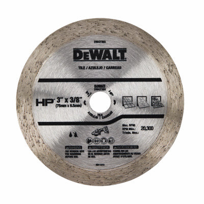 3" Cont Tile Blade
