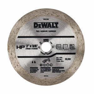 3" Cont Tile Blade