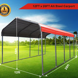 Classic Steel Carport W12' x L20'