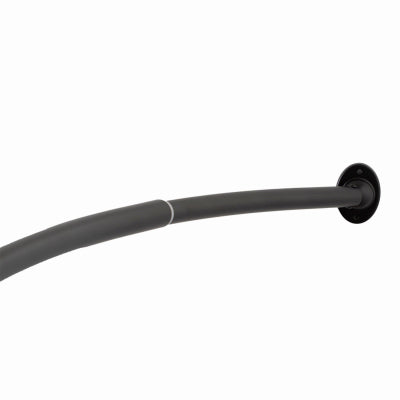 42-72" BLK Curve Rod