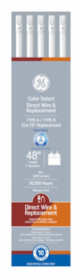 G E LIGHTING 93130868 10PK 3Color T8 Bulb
