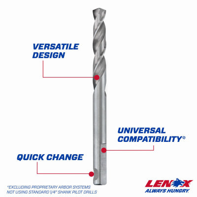 1/4" Pilot Drill Bit