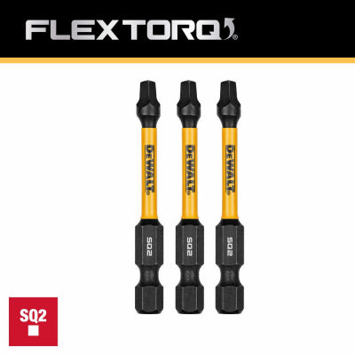 2-1/4" SQ2 Bits, 3/Pack