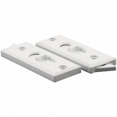 2PK WHT Plas Tilt Latch