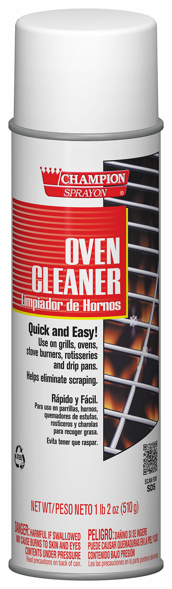 Chase Products 438-5177 Aerosol Oven Cleaner 18oz 12/CS