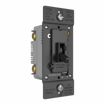 BLK CFL/LED TOG Dimmer
