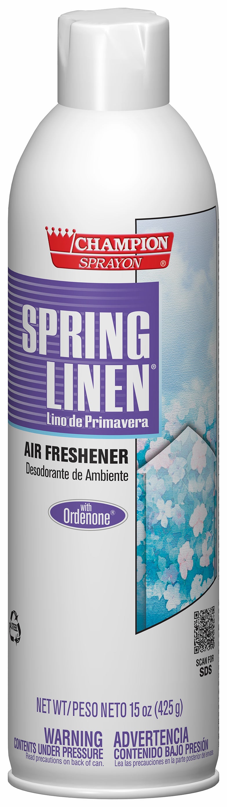Chase Products 438-5176 Aerosol Air Freshener 14 oz, Spring Linen 12/CS