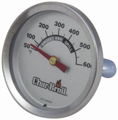 CHAR-BROIL 7484426P06 2" Grill Temp Gauge