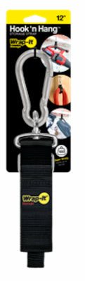 JJAAMM LLC 100-HNH-12BL 12x1.5 BLK Hook n Hang