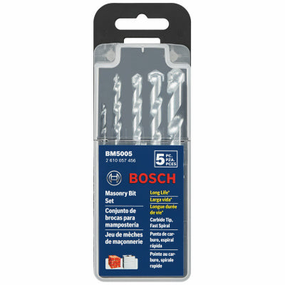 Robert Bosch Tool Group BM5005 5PC Masonry Bit Set