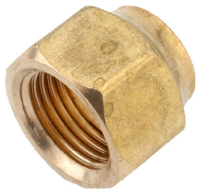 1/2" BRS Refrig FL Nut