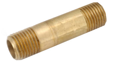 1/4x1-1/2YEL BRS Nipple