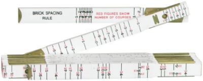 6' Brick Mason WD Rule