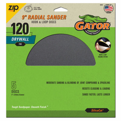 9" Radial SandDisc 80#