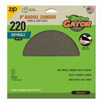 9" Radial SandDisc 220#