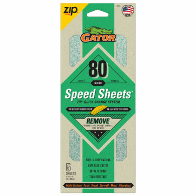 80G Zip Speed Sheet