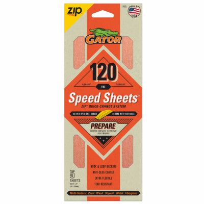 120G Zip Speed Sheet