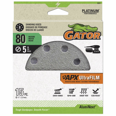 15PK 5" 80G Sand Disc