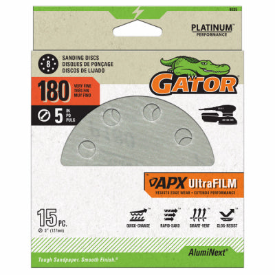 15PK 5" 180G Sand Disc
