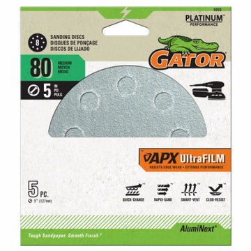 5PK 5" 80G Sand Disc
