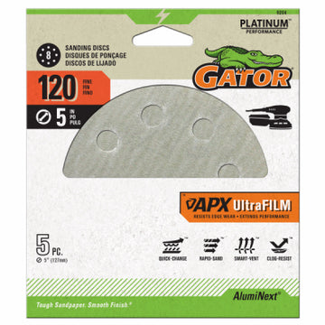 5PK 5" 120G Sand Disc
