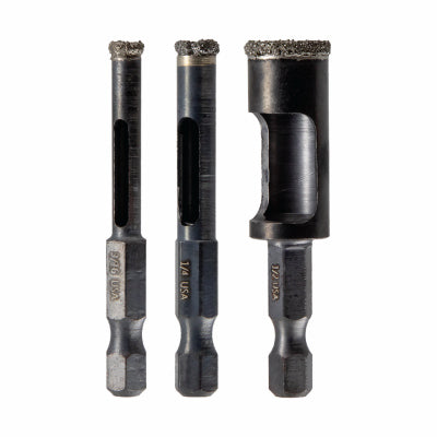 3PC Diamond HoleSaw Set