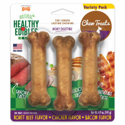 Nylabone Products NE106VPP 3PK Healthy Edibles