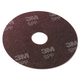 Scotch-Brite SPP20 Surface Preparation Pad, 20" Diameter, Maroon, 10/carton 2