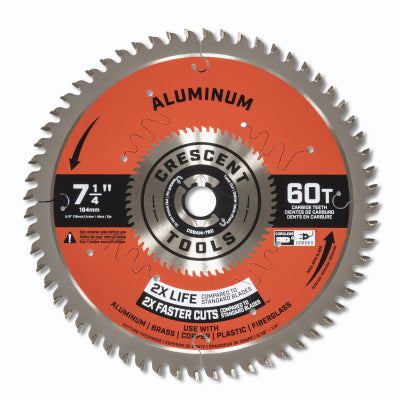 7.25"x60T ALU Saw Blade